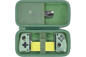 Aenllosi para Funda Protectora rígida de Transporte para Mando de Juegos móviles GameSir X5s/X5 Lite, Verde, Solo Funda