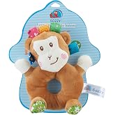 SozzyToys Yuvarlak &Ccedil;ıngıraklı Oyuncak, Maymun