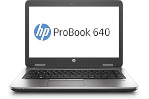 HP ProBook 640 G2 Y3B42ES (14 Zoll Full-HD) Laptop (Intel Core i3-6100U, 256 GB SSD, 8 GB RAM, DVD-Writer, Windows 10 Pro) si