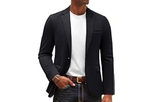 PJ PAUL JONES Herren Sakko Sportlich Freizeit Blazer Jackett 1 Knöpfe Modern Regular Fit Anzugjacke