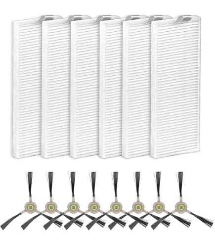 Filtri HEPA Ricambio Per Lefant N3 Robot Aspirapolvere - Set Di 4 Pezzi, Stile 1