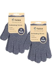 Peeling-Handschuhe Für Dusche & Körper – 16 Stück, Doppelseitig, Aus Nylon