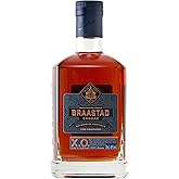 Braastad Cognac XO 40% vol. (1 x 0,7l) – 20 Jahre in Eichenholzfässern gelagert – Feinste Trauben aus der Petite und Grande C