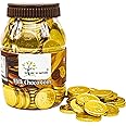 NATURE 'N' NATURE Gold Coin Milk Chocolates, 350gms Pet Jar, 150 pcs
