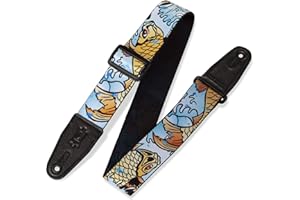 LEVY'S LEATHERS Levy's MPD2-003 Sublimation Series - Correas de guitarra de poliéster de 2 pulgadas