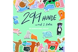 299 Hunde und 1 Katze. Ein Hundeknäuel-Puzzle