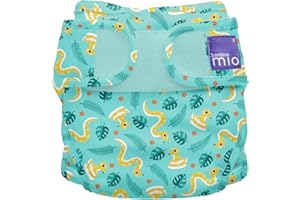Bambino Mio, mioduo reusable nappy cover, jungle snake, size 2 (9kgs+)