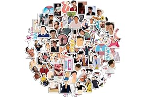 KEULABLEN 100PCS Singer Harry Stickers, Pop Music Theme Unique Cool Trendy Vinyl Waterproof Stickers for Laptop Computer Skateboard Water Bottles