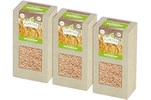 FLORTUS FREUDE AN VIELFALT FLORTUS BIO Weichweizen Getreide Samen 600g | Ertragreicher Weizen zur Herstellung von Mehl Weizenkleie Katzengras & Microgreens | Sprossen Samen
