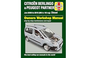 Citroen Berlingo & Peugeot Partner Diesel (June 08 - 16) 08 to 16 Haynes Repair Manual