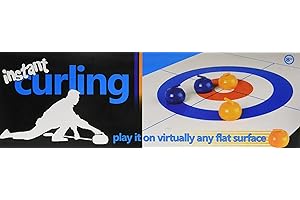 FUNTIME GIFTS Funtime Gioco di curling da interni, arrotolabile