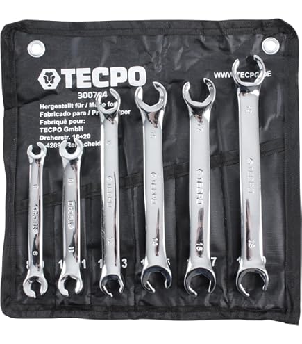 SW-Stahl Brake Spanner Wrench - 10 X 11 Mm Double-Ended, 180mm Length (01405SB) - View #9