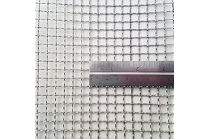 7.27mm Hole Size - Stainless Steel 304L - Cut Size: 15cm x 15cm - 3 Mesh Count - Woven Wire Mesh - By Inoxia