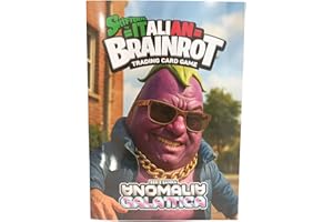 manuelkant Album Raccoglitore vuoto + Bustina per la raccolta di carte collezionabili Skifidol Italian Brainrot TCG