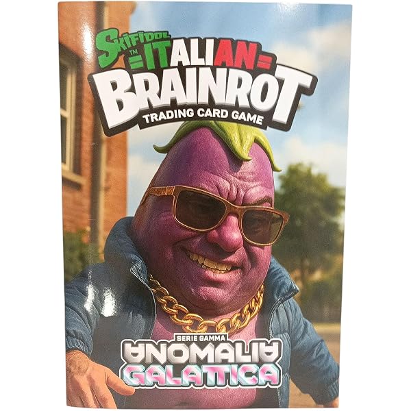 Panini Collection Autocollants Italian Brainrot – Boîte De 36 Sachets Avec 180 Stickers Dont 100 Holographiques – Tralalero Tralala ! Brainrot Carte