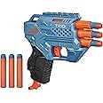 Nerf Elite 2.0 Trio Sd-3 Blaster, 6 Darts, 3-Barrel Blasting, Tactical Rail for Customizing Capability, Multicolour