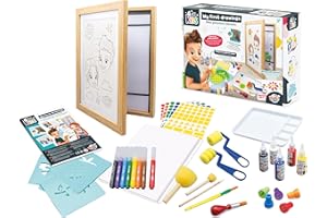 Buki Mes premiers dessins - Kit de dessin avec cadre pour dessin d'enfant