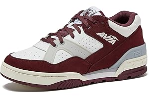 Avia 855 Basketballschuhe für Herren und Damen, Low-Top, Retro-Sneaker für drinnen und draußen, Straße oder Platz, Größen 37 bis 48, Blau und Weiß, Grün und Creme, oder Grau und alle weißen Schuhe für