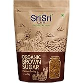 Sri Sri Tattva Organic Brown Sugar - 1kg (Pack of 1) - Natural & Refined Cane Sugar - Prime Quality - Rich in Minerals
