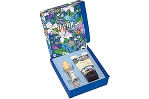 Helan Daefne - Cofanetto Regalo Donna con Profumo Donna Fiorito 10ml + Crema Mani Secche e Screpolate con Vitamina C e E Rivitalizzante Unghie 50ml, Idee e Regali per Lei Beauty Naturale Made in Italy
