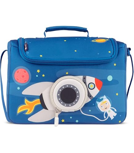 Sac De Transport Tonies - Pour 14 Figurines + Toniebox - Design "Sous La Lune Magique" - Dimensions 20x20x12cm
