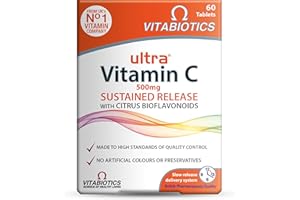VITABIOTICS ULTRA Vitamin C Tablets Sustained Release with Bioflavonoids - 60 Tablets