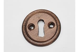 DUBOIS INDUSTRIES Rosace Ronde, Clé L, 50mm, Noyer