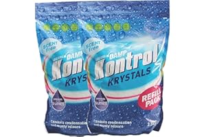 Kontrol Moisture Trap Absorber Refill Crystals 5kg (2 x 2.5kg Krystals) (Scent Free)