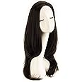 Bombshell by Miss20 Hair Extensions 3/4 Half Head Hair Piece 24 inches Heat Resistant Synthetic Long Flicky Wave Thick Wig (M01 JET BLACK)