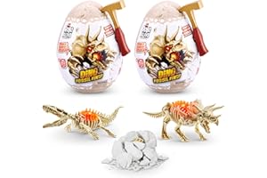 ROBO ALIVE Mini dinozaury Fossil Find (2 sztuki, mozaaur i triceratops)