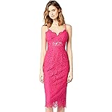 TRUTH & FABLE Women's Midi Lace Dress