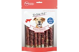 DOKAS Barra para Masticar para Perros, sin Cereales, 9 Unidades (9 x 200 g)