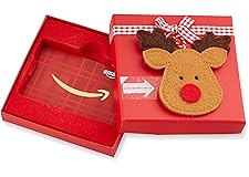 Amazon.de Geschenkkarte in Geschenkbox (Rentier)