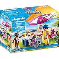 PLAYMOBIL Family Fun 70614 Mobiler Crêpes, Ab 4 Jahren