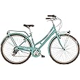 Bicicletta Da Città Alpina Sharin Donna - Acquamarina, 28", Acciaio, Portapacchi E Fanali - Foto 2