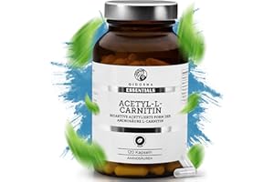 ‎QIDOSHA QIDOSHA® Acetyl L Carnitin Kapseln bioaktiv, erhöhte Bioverfügbarkeit, 120 Kapseln/Glas, 500mg/Kapsel, vegan, bioaktive acetylierte Form der Aminosäure L-Carnitin, in Deutschland produziert