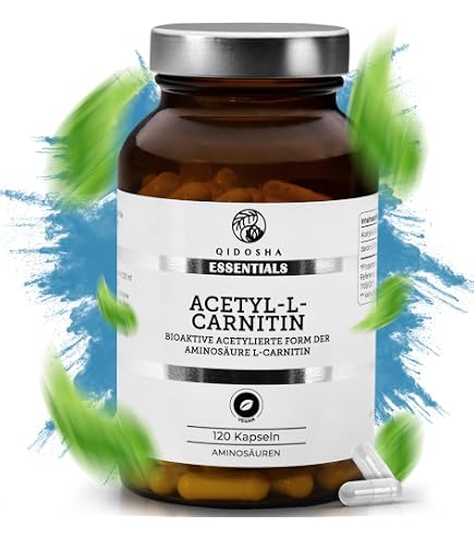 acetyl l carnitin erfahrungen Acetyl L-Carnitin hochdosiert - 100 Kapseln hochdosiert - 500mg Acetyl-L- Carnitin je Kapsel - nach Dr. med. Michalzik - ohne Zusatzstoffe