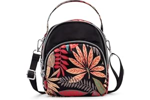 LaRechor Damska mini torba na ramię Wasserdicht nylonowa torba na ramię modna torba Sommer Reise wieczór ślub dni