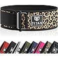 Titan Armour® Premium Self-Locking Weight Lifting Belt | Gym belt: Crossfit, Powerlifting, Deadlift, Olympic Lifts, Squats | Functional Weightlifting Belt | Men & Women | UK Brand