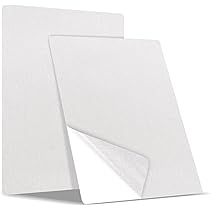 Toppe Adesive In Lino Grigio Chiaro 20x28cm - 2 Pezzi Per Riparazioni Fai Da Te - Foto 5