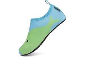 SAGUARO Bambini Ragazze Scarpe da Mare Spiaggia Scarpette da Acqua Scarpe da Immersione per Sportive Acquatici Nuotare Water Shoes Taglia 20-37 EU