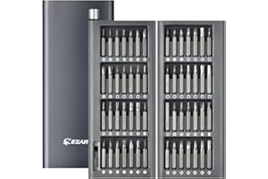 EZARC Destornilladores de Precisión, 57 en 1 kit de Destornilladores de Precision Magnéticos.