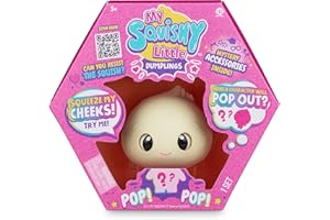 Wowwee 4934 My Squishy Little: Dumplings-Doe (Purple)