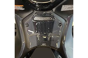 labelbike - Pegatinas 3D de Resina Decoraciones y Protecciones de Estribo Central para Moto Scooter Compatible con Yamaha Tmax 2022-2024