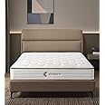 KOANTTI 20cm Thick Memory Foam Hybrid Mattress & Pocket Sprung Mattress,Medium Firm Mattress for Body Support&Pressure Relief,Double Orthopedic Mattress in a Box(4FT6(135 x 190 x 20cm))
