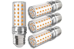 JIUYUAN E27 LED Warmweiß 12W Mais Birne Lampen 3000K 1450LM Ersetzt Glühbirnen 100W, Edison Schraube Maiskolben Energiesparlampe Birnen Kerze Licht Glühbirne Nicht Dimmbar - 4er Pack
