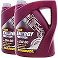 MANNOL Energy Premium Fully Synthetic Engine Oil 5W-30 C3 DPF, 2 x 5 Litres