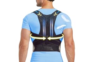 BraceTop Posture Corrector Men XL, Back Support,Back Brace Posture Corrector Women,Back Straightener,Pain Relief From Neck, Back & Shoulder,Upper And Lower Adjustable Shoulder Support,Posture Brace