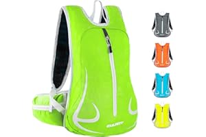 EULANT Lightweight Running Backpack 15L,Small Ski Rucksack,Waterproof Cycling Backpacks for Women & Men,Small Sports Rucksack for Runner Snowboard Trail Walking Commuting Hiking Biking