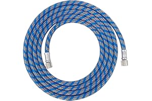 Bailinks 1.8 M Airbrush Hose, air brush Standard 1/8 Size Fittings on Both Ends for Most Airbrush Kit Air Compressor Adaptor Fitting Ends Coupling